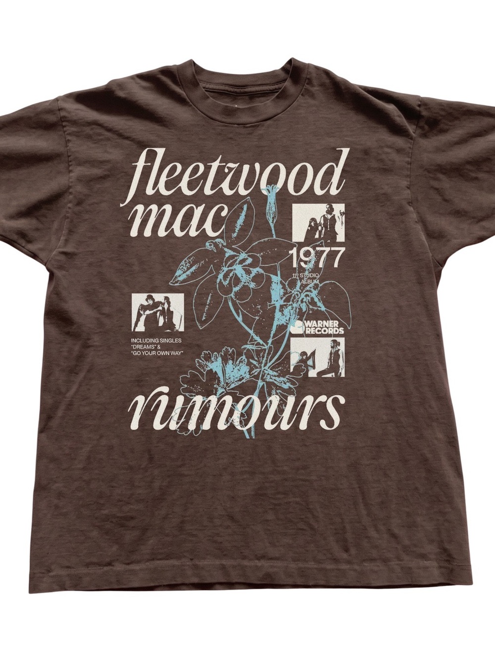 Goldman 'Rumours' Brown Graphic Tee